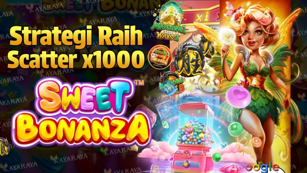 strategi raih scatter sweet bonanza